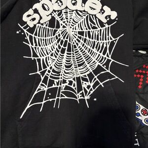 Spooky Spider Black Kids Shirt